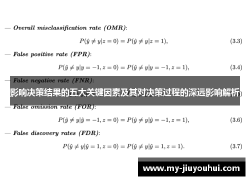 影响决策结果的五大关键因素及其对决策过程的深远影响解析